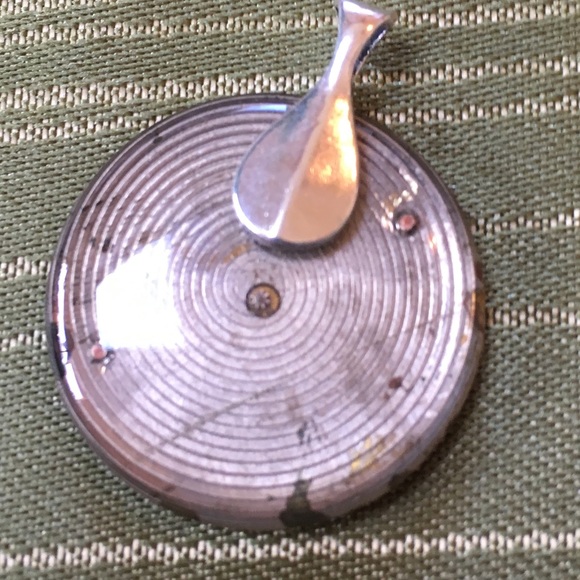 Handmade watch face necklace pendant - Picture 7 of 8